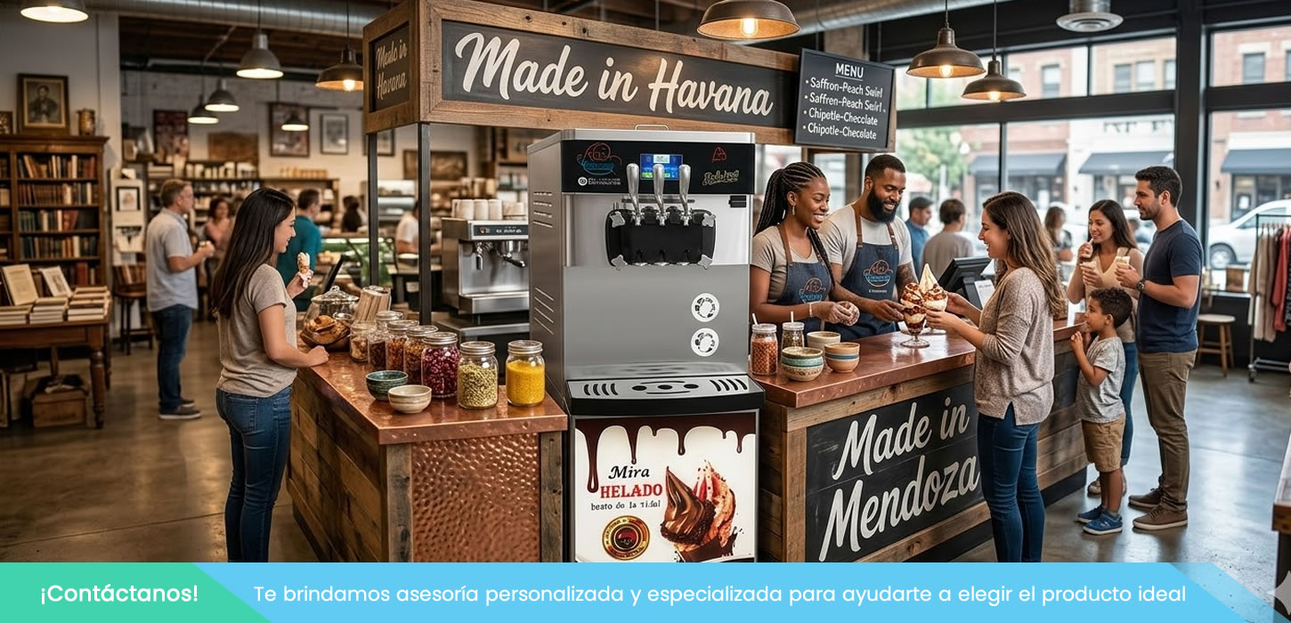 Máquina de helado soft VSP-25 FLEX