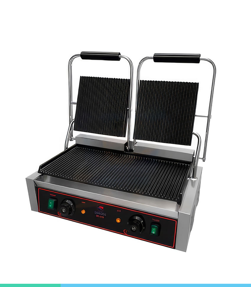 Máquina Panini Doble Molde DK-813