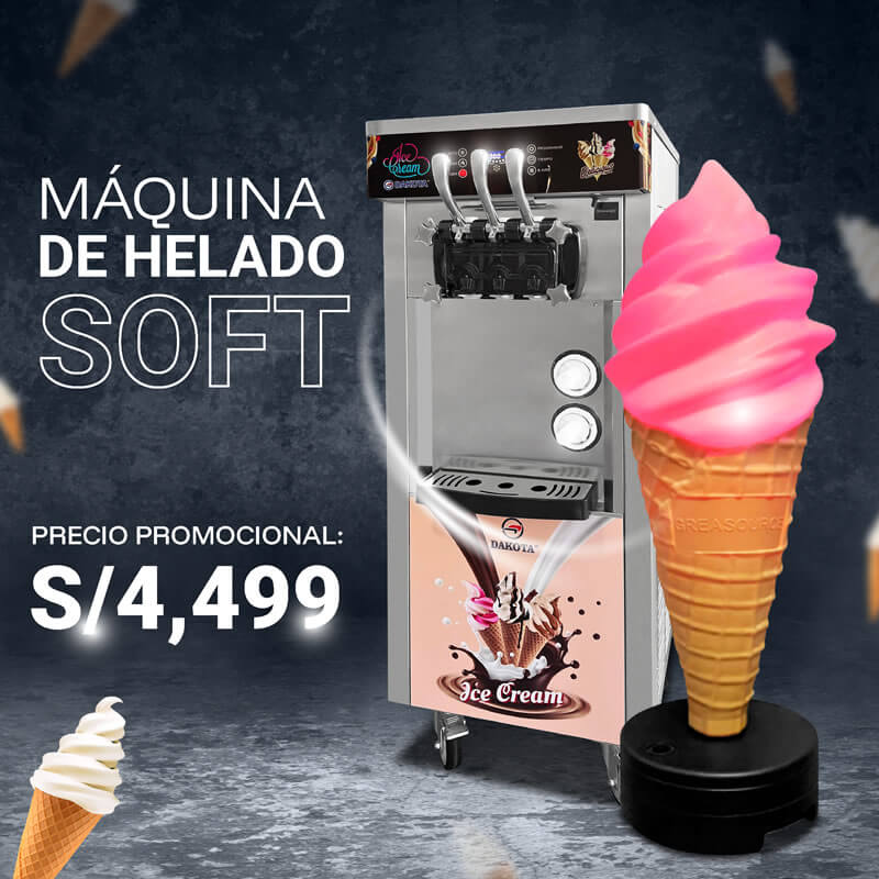 Equipos de helados soft en Lima