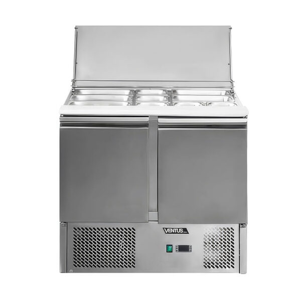Mesa ensaladera acerada VMRSL-380